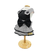 vestido jardineira domum tricoline e microfibra dualcolor petisco