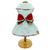 vestido laço destacável tricoline petisco Luxo