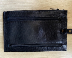 Carteira Zíper lezard preto - comprar online
