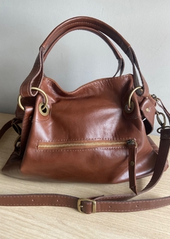 Bolsa Furli madeira - JULIANA RIBAS