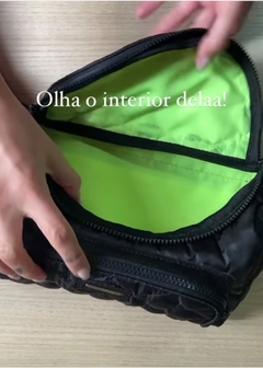 Pochete Nylon preta - JULIANA RIBAS