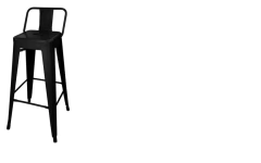 Banqueta Tolix Respaldo Medio - comprar online