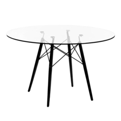 Mesa circular tapa Vidrio