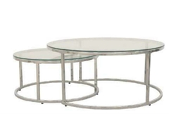 Mesa Ratona Nido Cromada