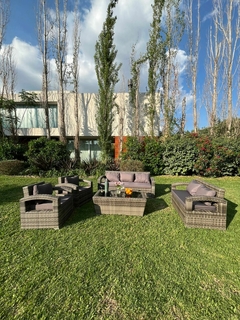 Juego de Living Exterior 7 Personas - XW AMOBLAMIENTOS