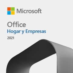 Microsoft Office Hogar y Empresas 2021 1 PC Windows/Mac Licencia Perpetua