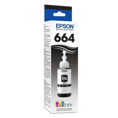 TINTA EPSON T664 NEGRO ORIGINAL - comprar en línea