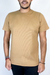 camiseta texturizada caramelo