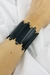 Bracelete Minimalist com detalhes em black diamond nas pontas, adicionando sofisticação e autenticidade ao seu look.
