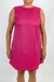 vestido trapézio com bolso embutido 