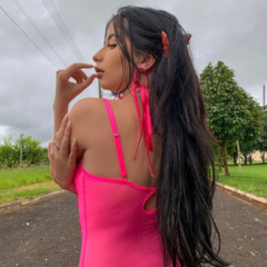 Body Renda Pink - comprar online