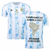 Camisa Seleção Argentina Campeã Copa America I 20/21 Torcedor Adidas Masculina - Branco e Azul