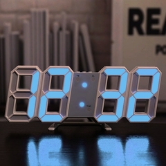 Relógio de mesa 3D LED Digital