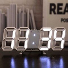 Relógio de mesa 3D LED Digital - loja online