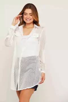 Summer VinoWear - Camisão & Regata #vinhou - cor: Branca - comprar online