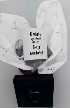 A Caneca que Conecta: O Vinho Une Almas! na internet