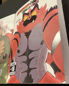 Incineroar y Chesnaught: Finally f*ck! - Comic - NSFW - Wan Shot Comics