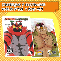 Incineroar y Chesnaught: Finally f*ck! - Comic - NSFW