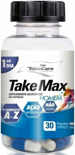 TAKE MAX DE A aZ, SUPLEMENTO ALIMENTAR HOMEM 30 CÁPSULAS DE 500 MG - comprar online