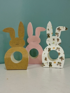 5 Coneja de Pascuas para huevos 7x6x4cm