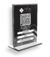 Display Mesa Balcão PIX Interativo Personalizável - Placa Qr Code