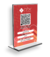 Display Mesa Balcão PIX Interativo Personalizável - Placa Qr Code