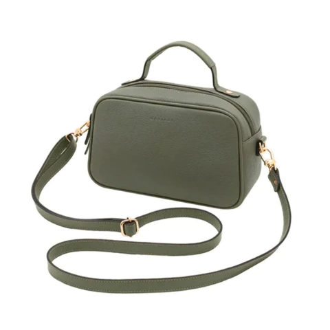 Bolsa feminina em couro legítimo