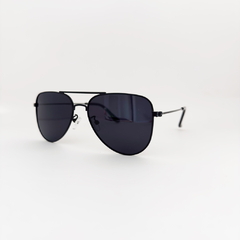 ÓCULOS DE SOL UNISSEX AVIADOR PRETO - comprar online