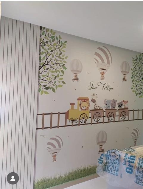 Painel infantil para o quartinho do bebê