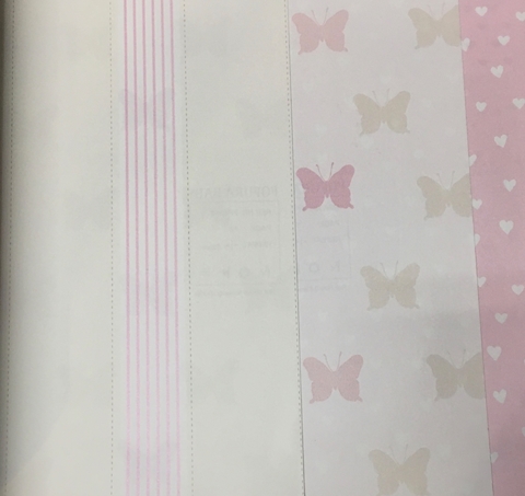 Kit de papel de parede infantil fof 4054,4055 e 4024
