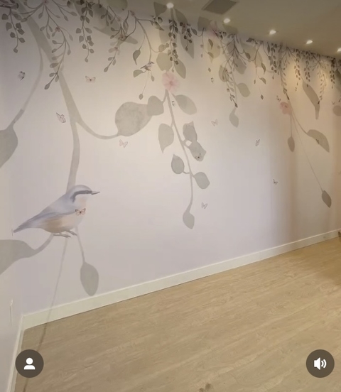 Painel infantil para o quartinho do bebê