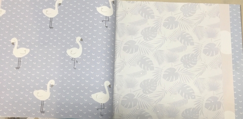 Kit de papel de parede infantil fof 4020 e 4030