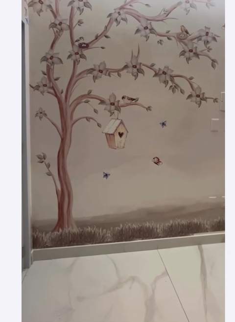 Painel infantil para o quartinho do bebê