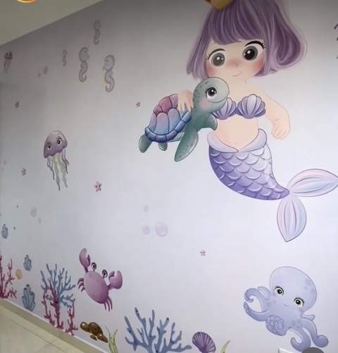 Painel infantil para o quartinho do bebê