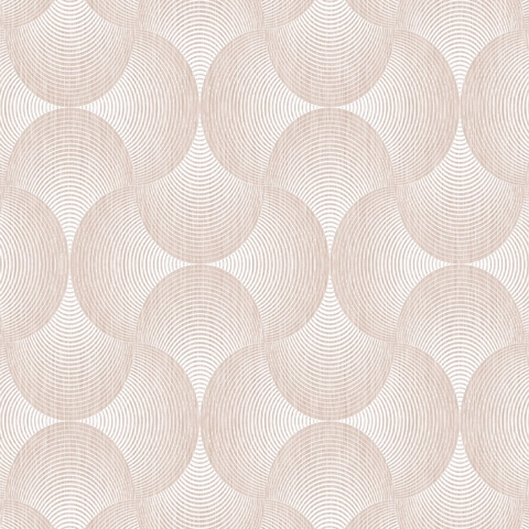 Papel de parede geométrico de Circulos Rlvo-3424