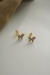 Brinco Borboleta Colorida - Semijoia Banhada a Ouro 18k