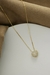 Colar Coração Cravejado Cristal - Semijoia Banhada a Ouro 18k - comprar online