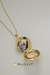 Relicário Redondo- Semijoia Banhada a Ouro 18k - comprar online