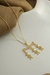 Colar Filhos - Semijoia Banhada a Ouro 18k