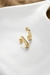 Brinco Liso - Semijoia Banhada a Ouro 18k