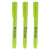 Kit 3 Marca Texto Grifpen l Verde Folha l Faber Castell