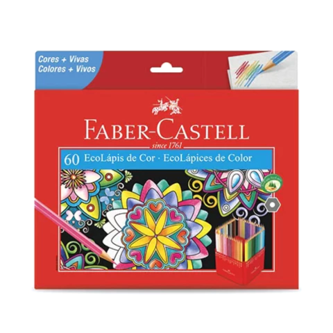 Lápis de Cor | 60 Cores | Faber Castell