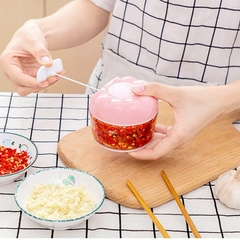 Espremedor de alho manual multifuncional moedor de alho picador de alimentos cortador de legumes moedores de carne gadgets de tempero de cozinha