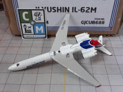 Cubana de Aviación Ilyushin Il-62M Avião Miniatura Gemini Jets Escala 1:400 (leia o anúncio) - loja online