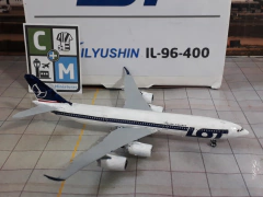 LOT Polish Airlines Ilyushin Il-96-400 Avião Miniatura Artesanal Customizada S/ Escala (leia o anúncio) - comprar online