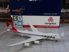 Cargolux Boeing 747-8F Avião Miniatura Gemini Jets Escala 1:400 na internet