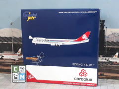 Cargolux Boeing 747-8F Avião Miniatura Gemini Jets Escala 1:400 - CM | Camisas e Miniaturas