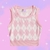 ⭐️ Top tank chaleco rombos