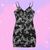 ⭐️ Vestido cruzado con estampado Dragones blanco