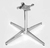 BASE GIRATORIA DE ALUMINIO RETA 40/35/30CM